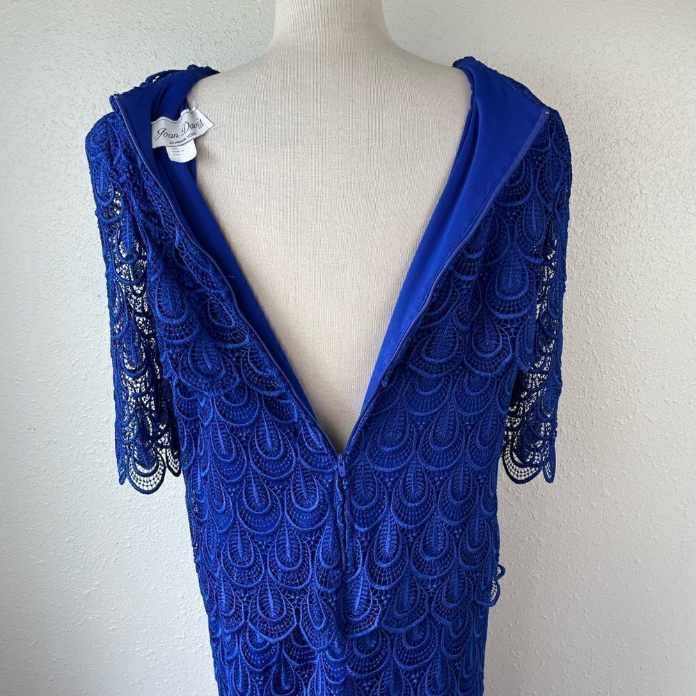 Vintage 80’s Jo-Hanna York Joan Davis Maxi Dress Size 12 EUC - Picture 9 of 10